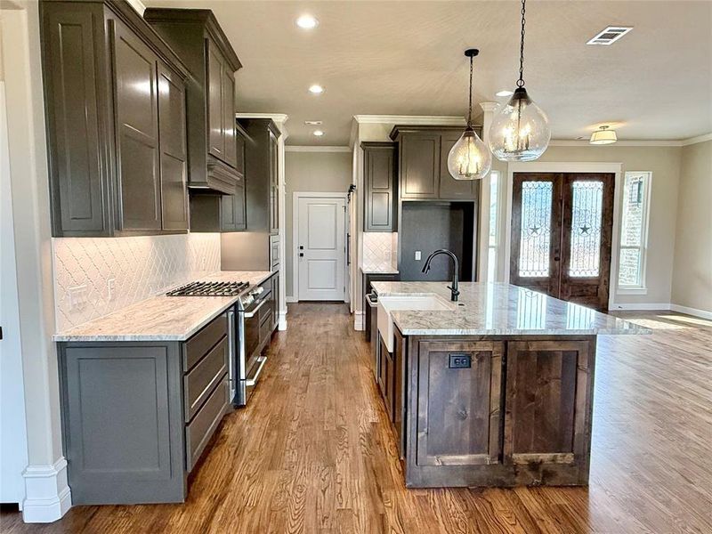 Furnished interior view inside a new home in , Granbury (Image 6).