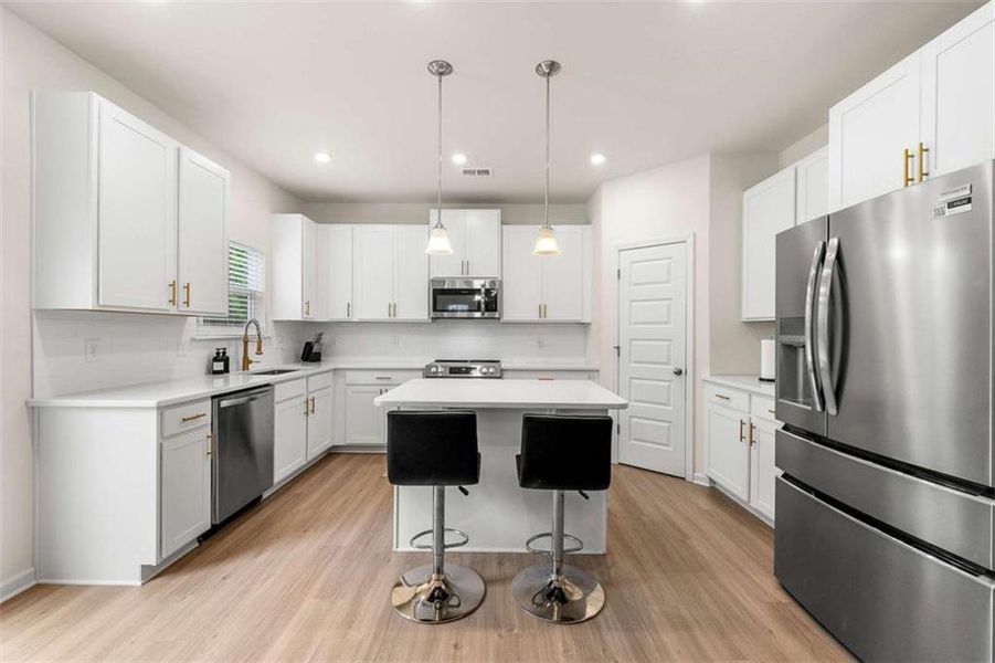 Furnished interior view inside a new home in , Dallas (Image 9). Furnished interior view inside a new home in , Dallas (Image 9).