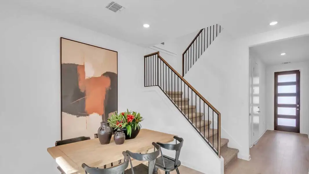 Furnished interior view inside a new home in Rosenbusch Ranch, Leander (Image 8).