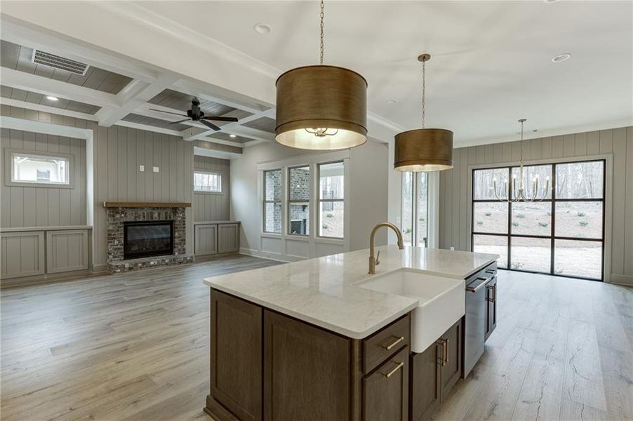 Furnished interior view inside a new home in , Jefferson (Image 10).