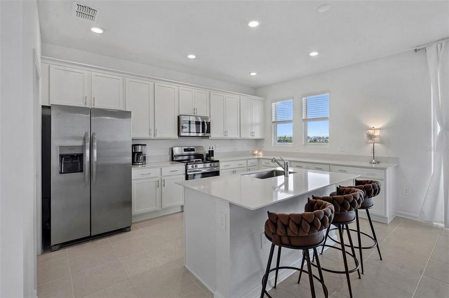 Furnished interior view inside a new home in Wellness Ridge, Clermont (Image 47).