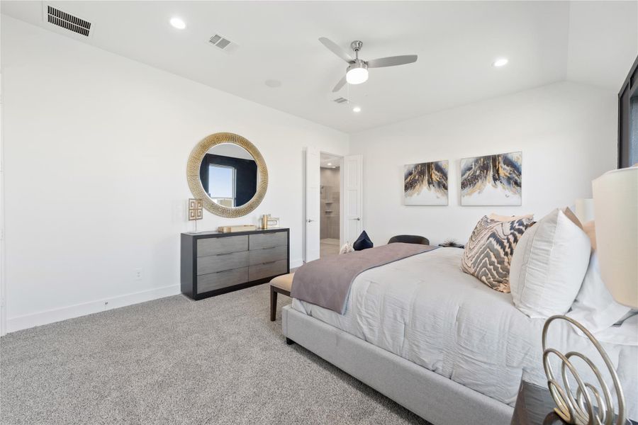 Furnished interior view inside a new home in River Ranch Estates, Dayton (Image 22).