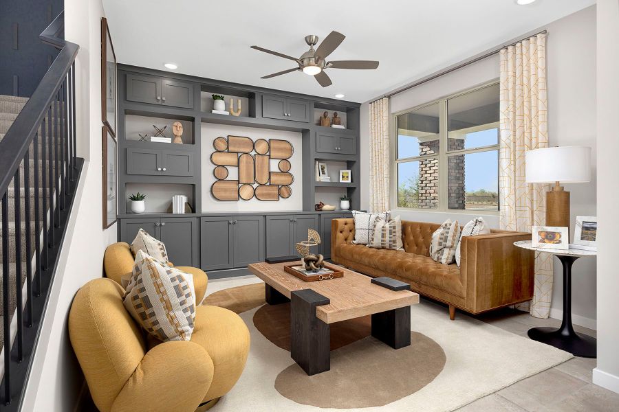Representative furnished interior of a home built from the Lagoon by Mattamy Homes in Tierra Vistoso, Surprise (Image 6).