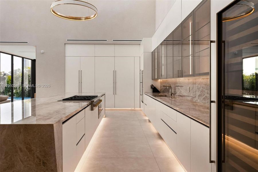 Furnished interior view inside a new home in , Miami (Image 17). Furnished interior view inside a new home in , Miami (Image 17).