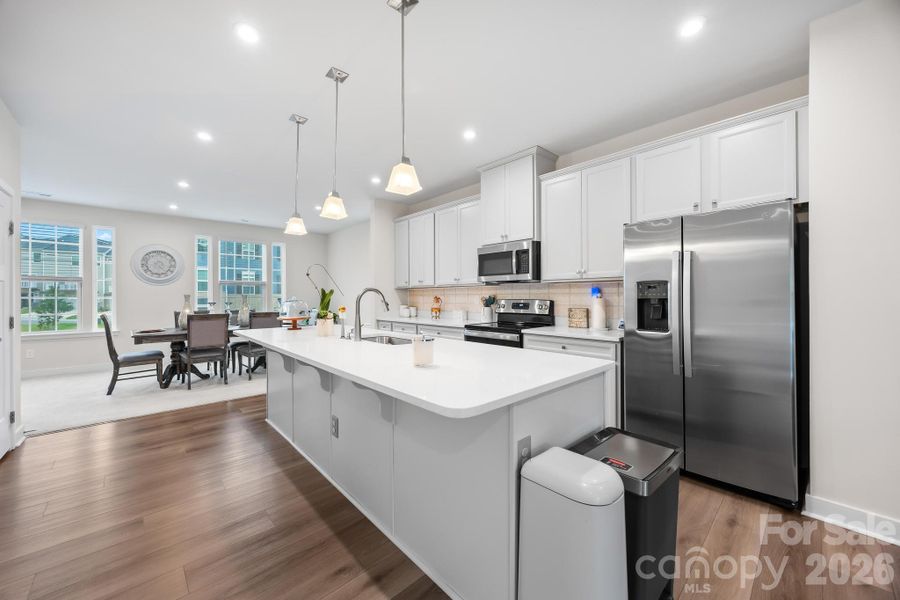 Furnished interior view inside a new home in , Gastonia (Image 9).