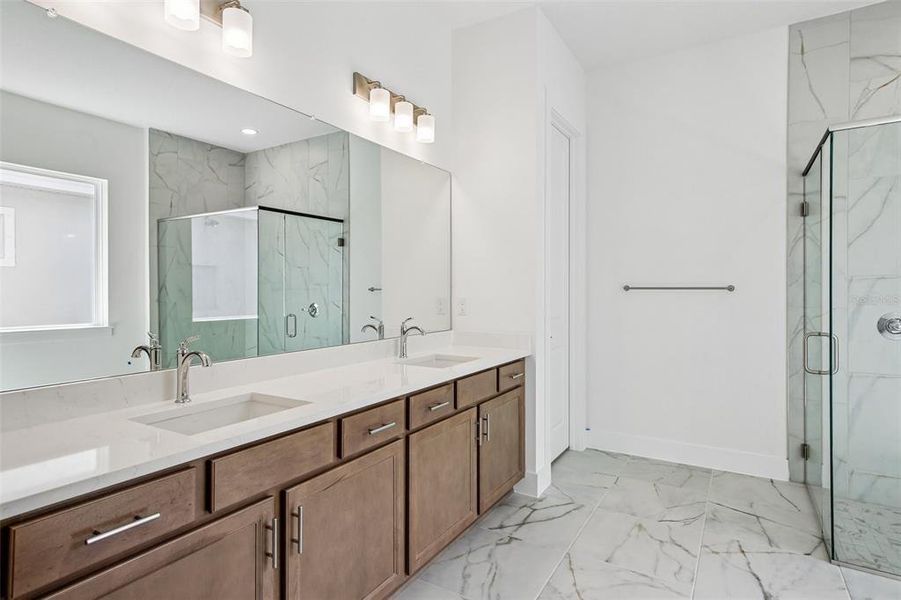 Furnished interior view inside a new home in Biscayne Landing at Seaire, Parrish (Image 14). Furnished interior view inside a new home in Biscayne Landing at Seaire, Parrish (Image 14).