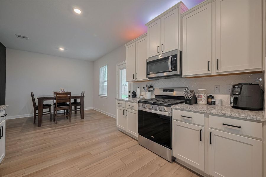 Furnished interior view inside a new home in , Santa Fe (Image 12). Furnished interior view inside a new home in , Santa Fe (Image 12).