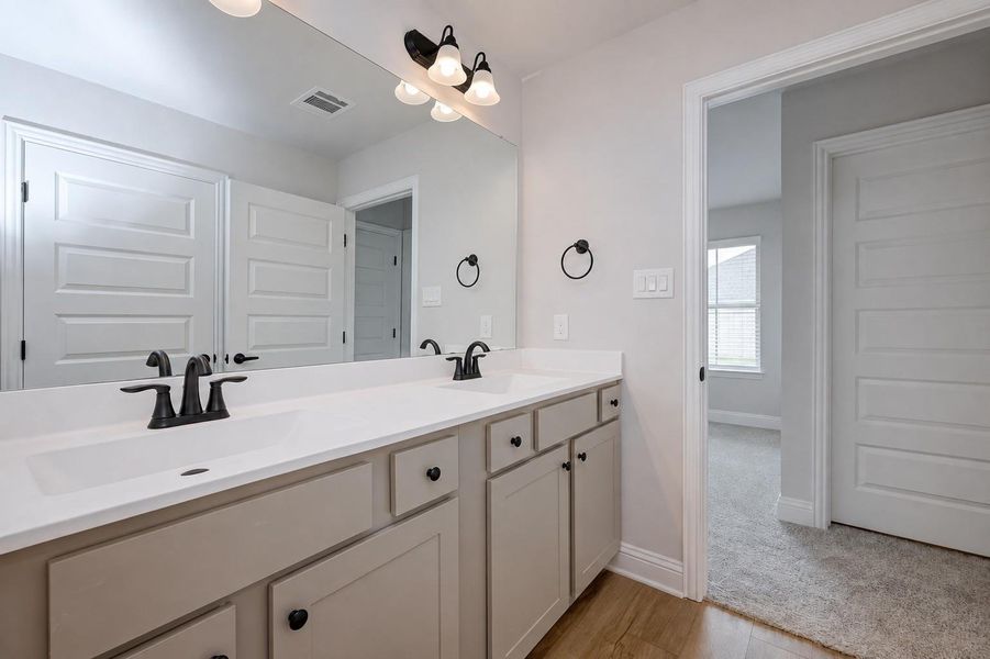 Furnished interior view inside a new home in Lago Mar, La Marque (Image 6).