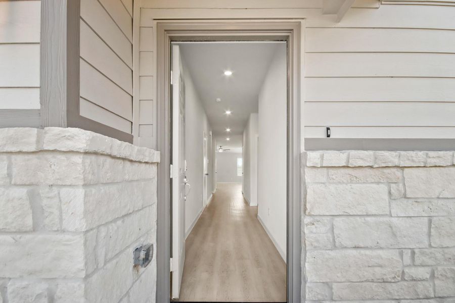 Exterior details and patio area of a home in The Villages at Westpointe, Dayton (Image 3). Exterior details and patio area of a home in The Villages at Westpointe, Dayton (Image 3).