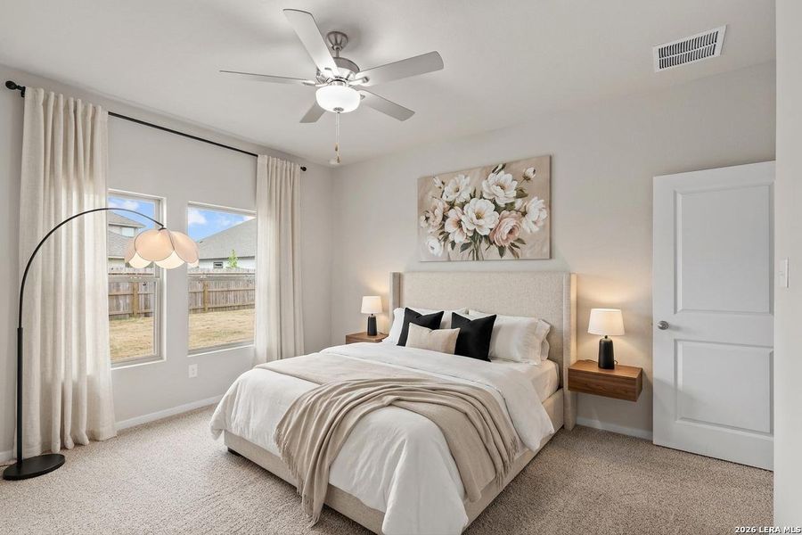Furnished interior view inside a new home in Summerlin, San Antonio (Image 7).