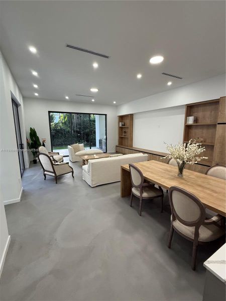 Furnished interior view inside a new home in , Miami (Image 3).