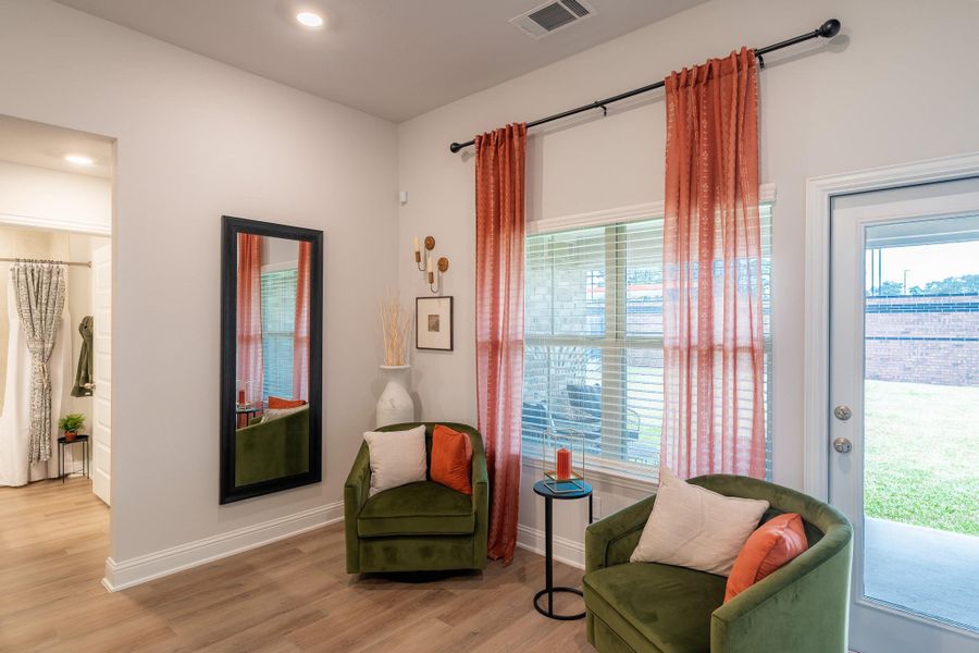 Furnished interior view inside a new home in Cypress Green, Hockley (Image 8).