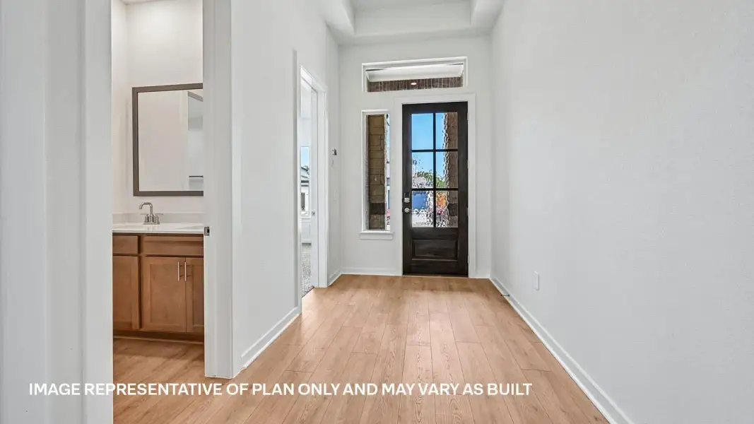 Spacious, unfurnished interior of a new home in The Enclave at Bar W Ranch, Leander (Image 20). Spacious, unfurnished interior of a new home in The Enclave at Bar W Ranch, Leander (Image 20).