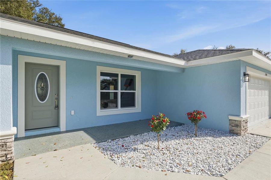 Exterior details and patio area of a home in , Summerfield (Image 21). Exterior details and patio area of a home in , Summerfield (Image 21).