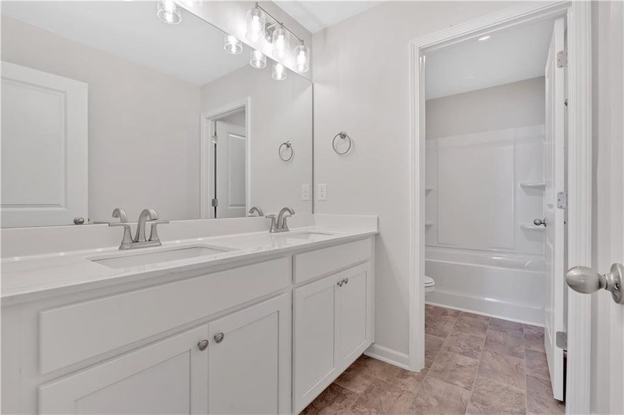 Furnished interior view inside a new home in , Adairsville (Image 3).