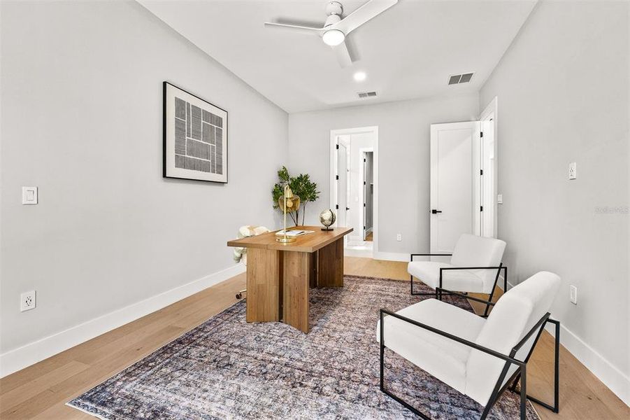 Furnished interior view inside a new home in College Park, Orlando (Image 41).