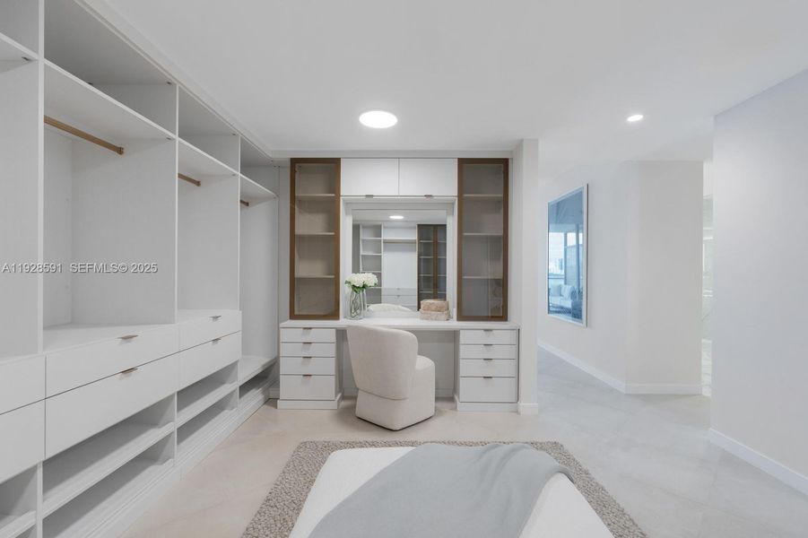 Furnished interior view inside a new home in , Bay Harbor Islands (Image 32). Furnished interior view inside a new home in , Bay Harbor Islands (Image 32).