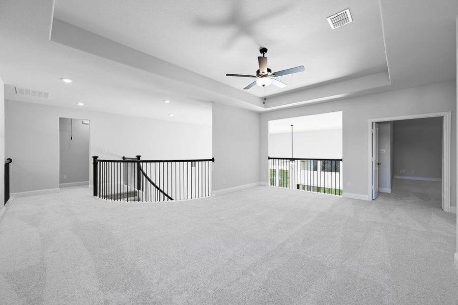 Representative unfurnished interior of a home built from the Victoria by Taylor Morrison in The Ranch at Uptown Celina, Celina (Image 22).