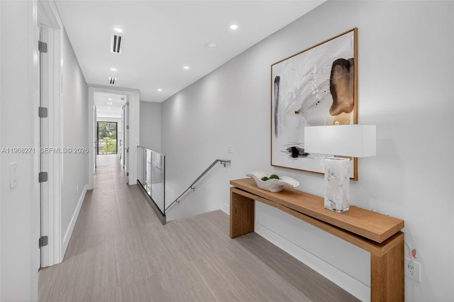 Furnished interior view inside a new home in , Fort Lauderdale (Image 45).