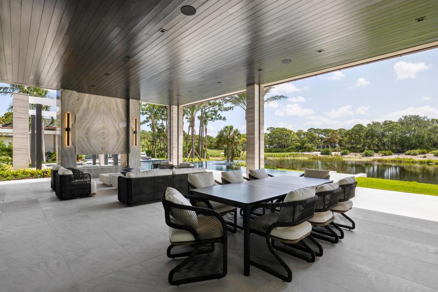 Furnished interior view inside a new home in , Jupiter (Image 5).