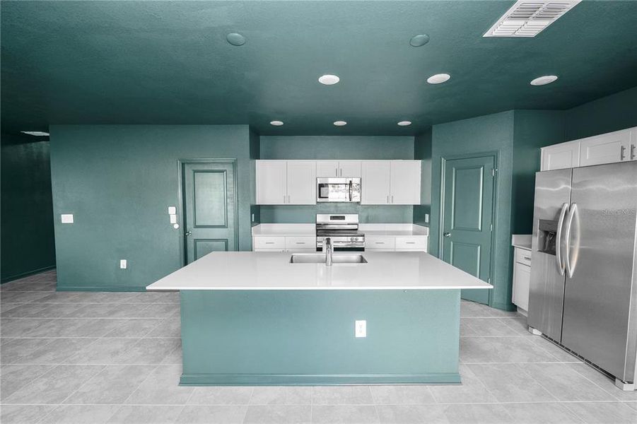 Furnished interior view inside a new home in Ranches at Lake McLeod, Eagle Lake (Image 6).