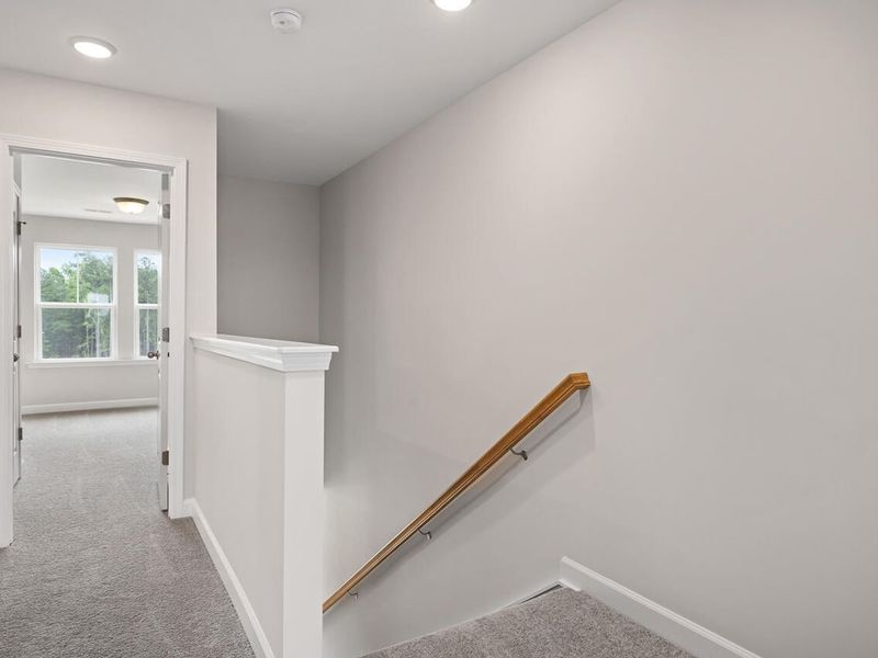 Spacious, unfurnished interior of a new home in Forestville Yard Townhomes, Knightdale (Image 16).