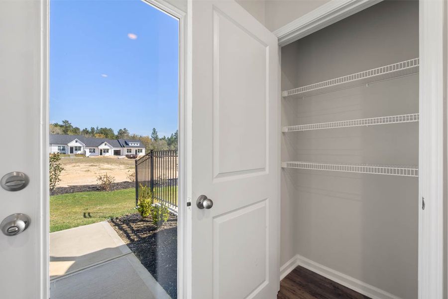Representative unfurnished interior of a home built from the Calloway 3 by D.R. Horton in Byrd Village, Graniteville (Image 21).