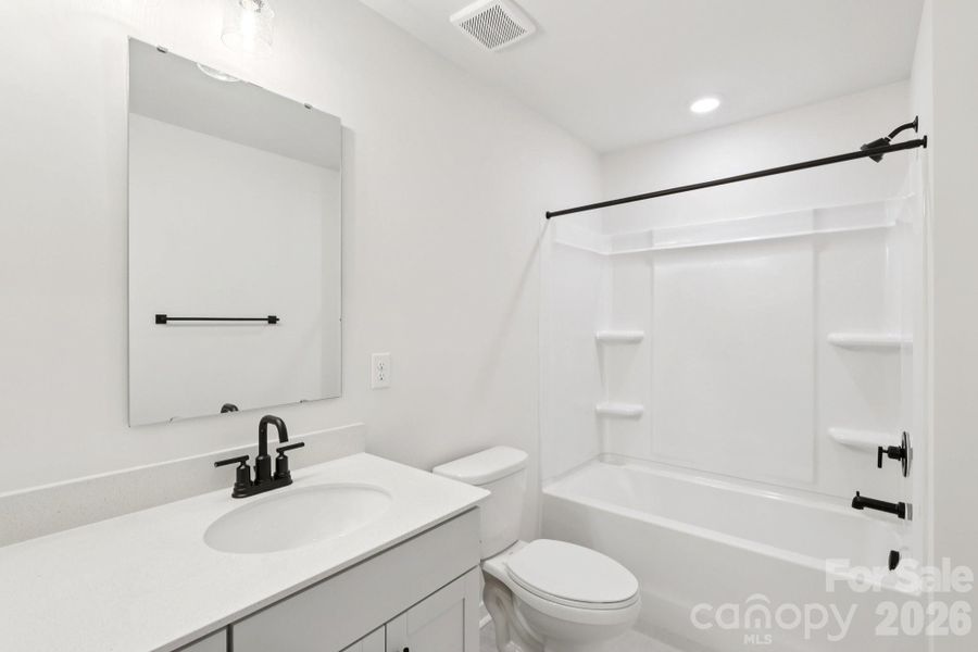 Furnished interior view inside a new home in Oak Grove Hill, Huntersville (Image 26). Furnished interior view inside a new home in Oak Grove Hill, Huntersville (Image 26).