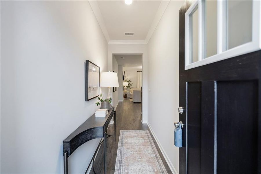 Furnished interior view inside a new home in , Conyers (Image 21).