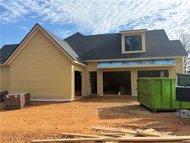 In-progress construction of a new home in , Powder Springs, GA (Image 15). In-progress construction of a new home in , Powder Springs, GA (Image 15).
