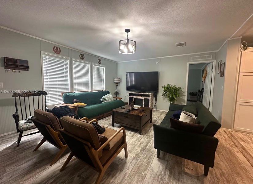 Furnished interior view inside a new home in , Okeechobee (Image 9).