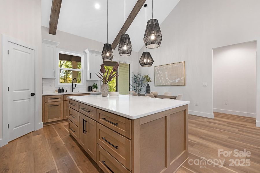 Furnished interior view inside a new home in , Gastonia (Image 8).