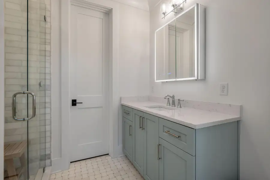 Furnished interior view inside a new home in , Seabrook Island (Image 25).