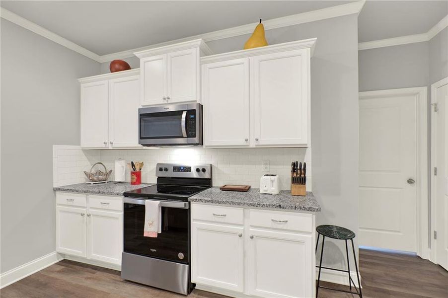 Furnished interior view inside a new home in , Flowery Branch (Image 9).