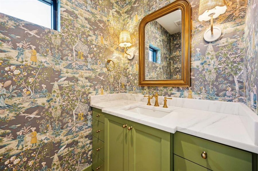 Furnished interior view inside a new home in , Dallas (Image 31).