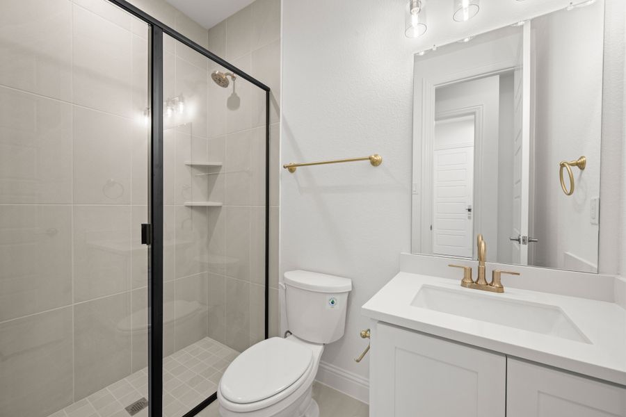 Furnished interior view inside a new home in Ridgepoint, Midlothian (Image 6).