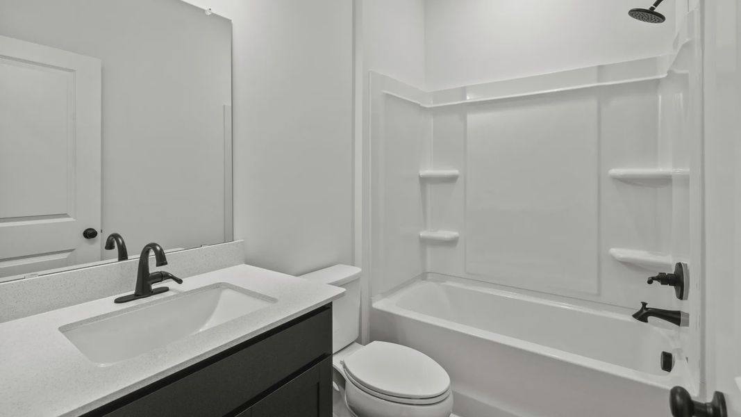 Furnished interior view inside a new home in Bluffs at Sun Colony, Longs (Image 20).