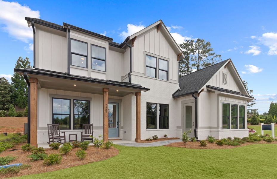 Image 34 representing the Richmond by John Wieland in Sterling Pointe, Cumming, GA.