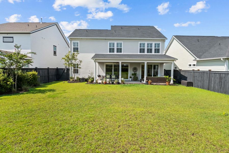 Exterior details and patio area of a home in , Summerville (Image 25).