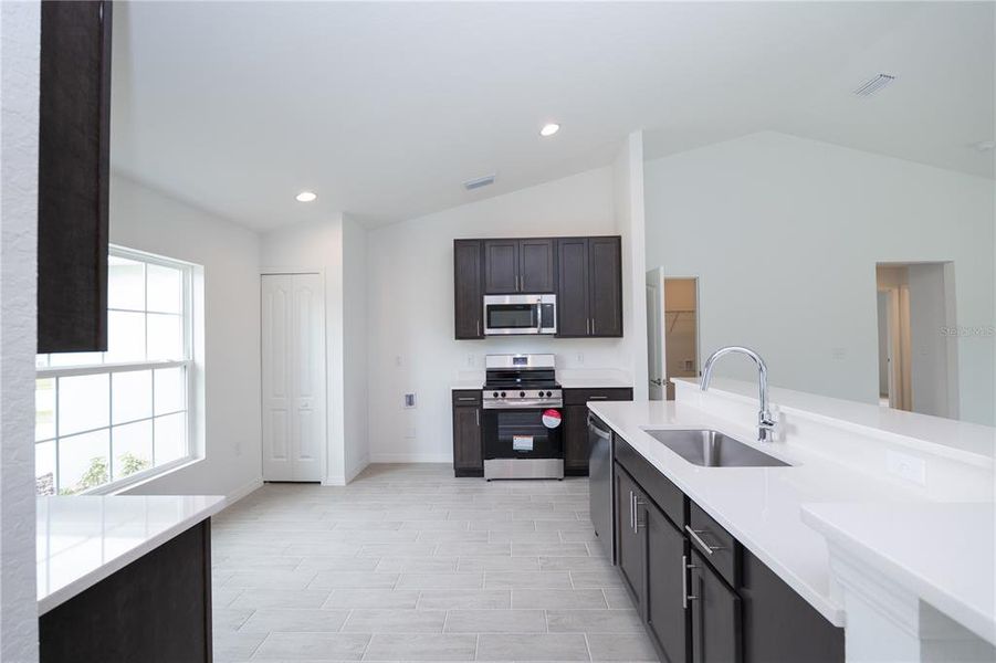 Furnished interior view inside a new home in , Frostproof (Image 4).