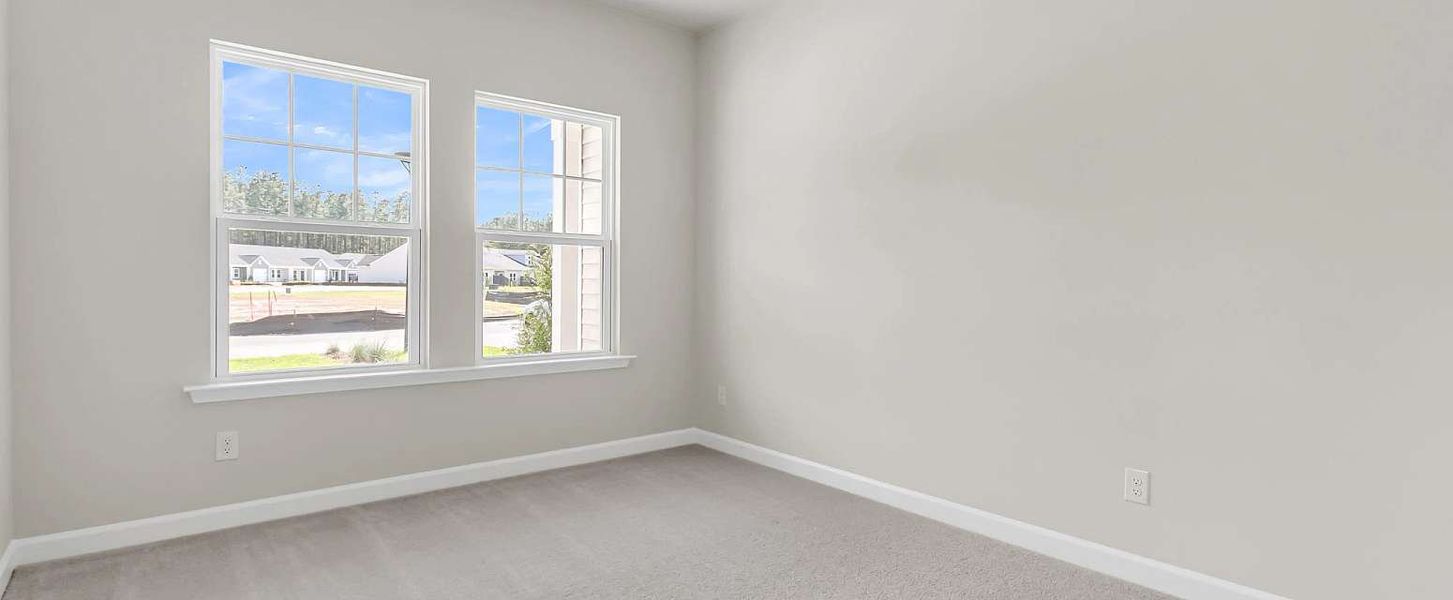 Spacious, unfurnished interior of a new home in Hammock Walk at Nexton, Summerville (Image 8). Spacious, unfurnished interior of a new home in Hammock Walk at Nexton, Summerville (Image 8).