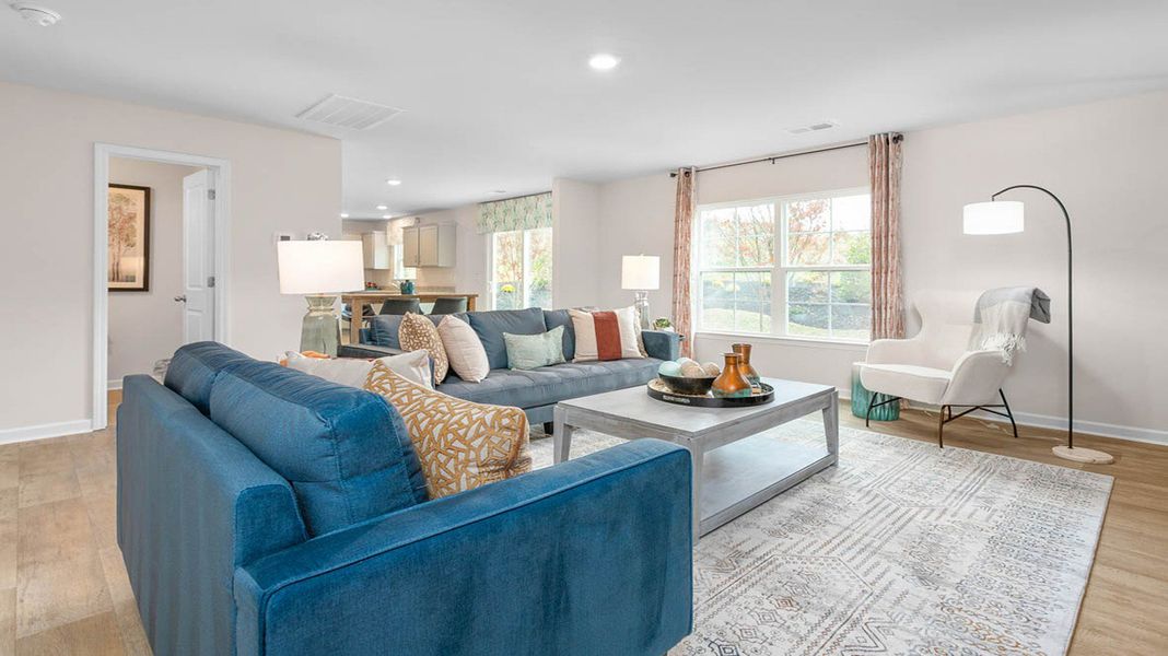 Furnished interior view inside a new home in Havencrest, Greensboro (Image 11).
