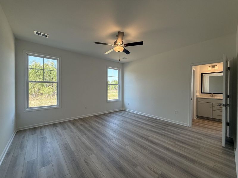 Spacious, unfurnished interior of a new home in Westwood Reserve, Conway (Image 18). Spacious, unfurnished interior of a new home in Westwood Reserve, Conway (Image 18).