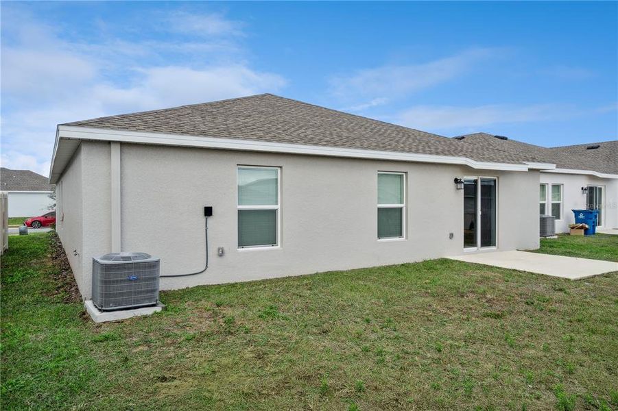Exterior details and patio area of a home in Lawson Dunes, Haines City (Image 3).