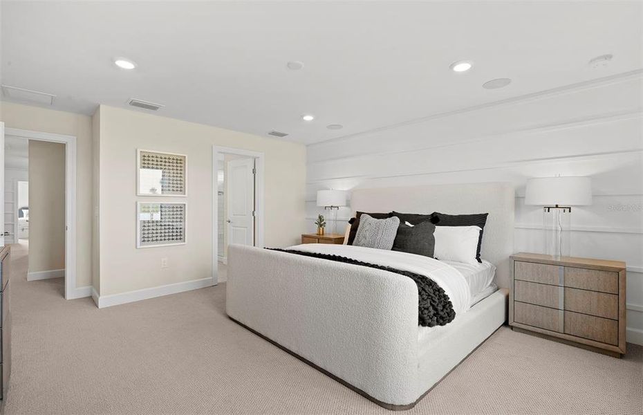 Furnished interior view inside a new home in Talon Preserve on Palmer Ranch, Nokomis (Image 6).