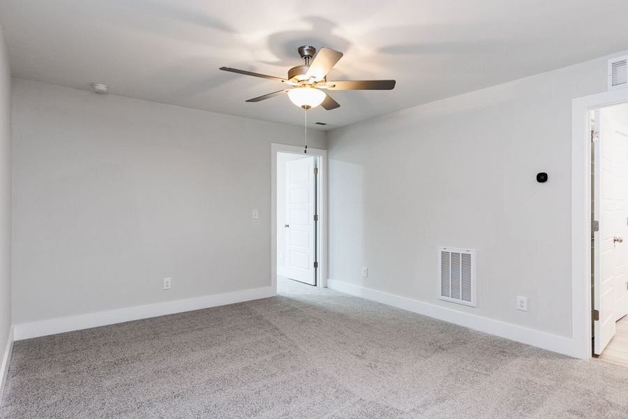 Spacious, unfurnished interior of a new home in Vaughan Farms, Angier (Image 15). Spacious, unfurnished interior of a new home in Vaughan Farms, Angier (Image 15).