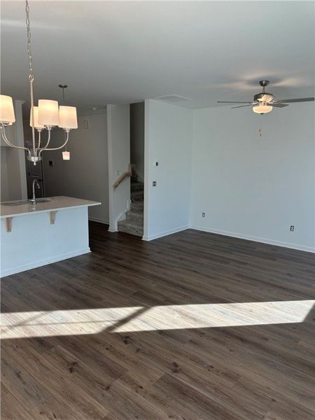 Spacious, unfurnished interior of a new home in Meece Townhomes, Easley (Image 8).