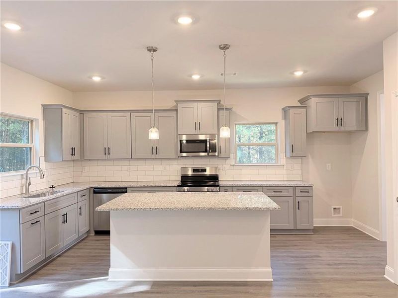 Furnished interior view inside a new home in Magnolia Villas, Cornelia (Image 12).