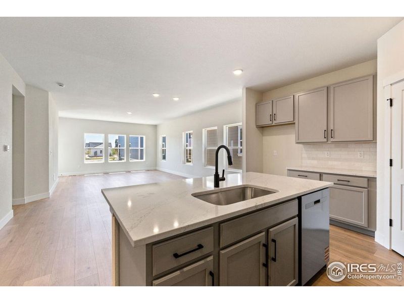 Furnished interior view inside a new home in Bloom, Severance (Image 7).