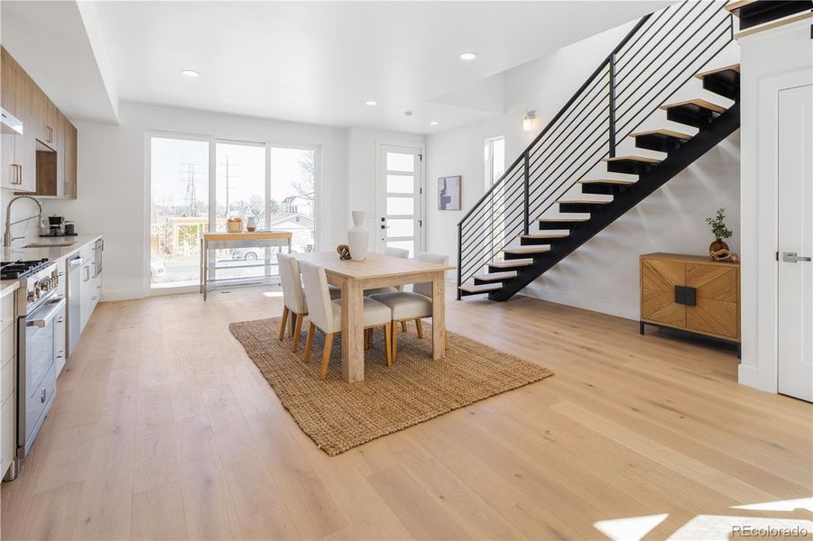 Furnished interior view inside a new home in , Denver (Image 11).
